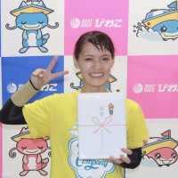 笑顔が素敵な渡邉選手