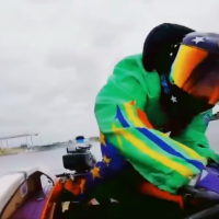 GoProで撮影した丸野一樹選手