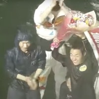 水神祭を喜ぶ水谷理人選手