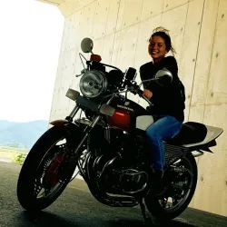 バイク好きを公言している北村寧々