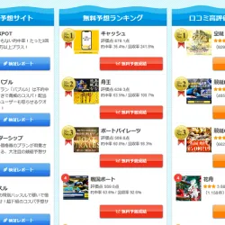 ボートレースには競艇予想サイトも充実している