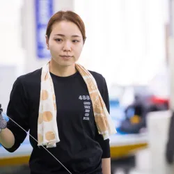 女子の中で次期トップを期待される大山千広選手
