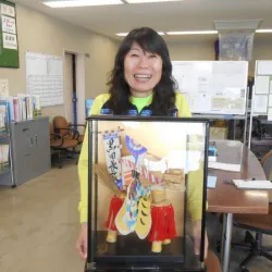師匠の角ひとみ選手