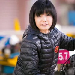 2人の子を持つ「グレートマザー」日高逸子選手