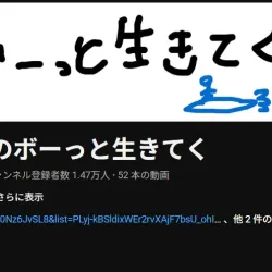 自身のYouTubeチャンネル