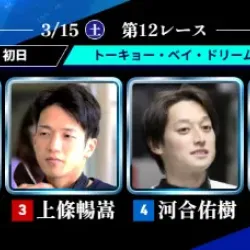 ドリーム戦・第1戦の出走表