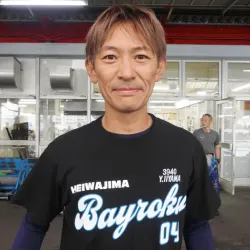 息子とのツーショット