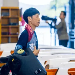 54号機をひいた池田浩二