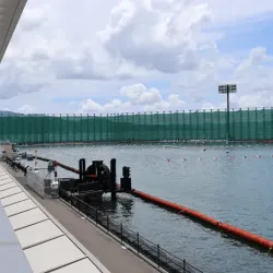 スタート位置に目印がないボートレース大村