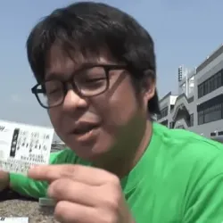 2018年の動画に登場している鈴虫君