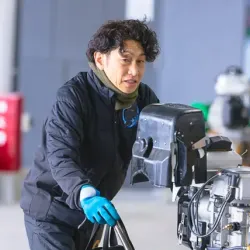 地元周年制覇を狙う吉川元浩選手