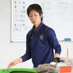 初日からチルトを跳ねることもある笠置博之