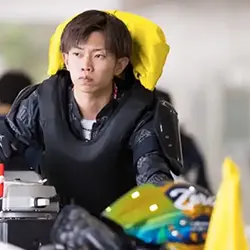 SG初勝利の定松勇樹選手