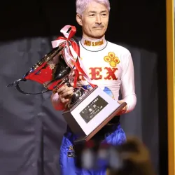 G2モーターボート大賞2025で優勝した時の松井繁