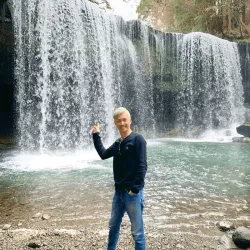 Instagramに載せいている松井繁の写真