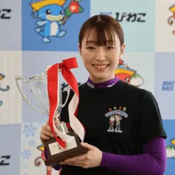 男女混合戦で優勝した小芦るり華