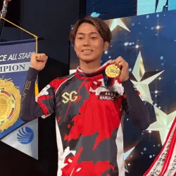 得点率トップで予選を突破した丸野一樹