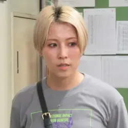 開催の再開を祈るオールレディース選手代表の清水沙樹