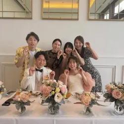 勝浦真帆の結婚式に参列した仲間たち
