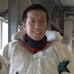 初勝利をあげた野田昇吾選手