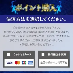 支払い方法は2種類のみ
