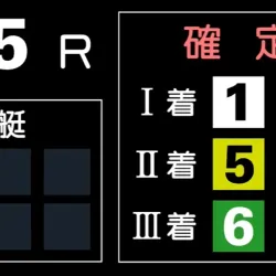 2026年1月4日住之江5R結果