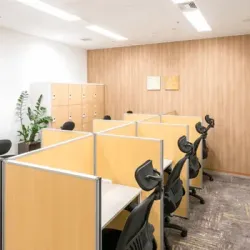 ビル内にあるコワーキングスペース