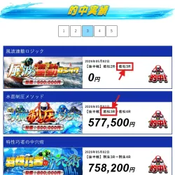 不可解な的中実績
