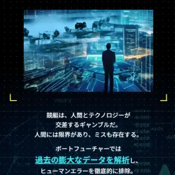 予想の根拠①：大規模な過去データを使用したデジタル解析