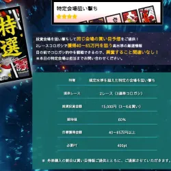 日替わりプラン「特定会場狙い撃ち」の概要