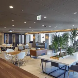 所在地の住所にあるコワーキングスペース