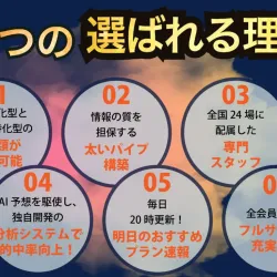 ミスターボートが選ばれる6つの理由