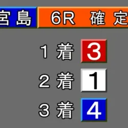 結果は「3-1-4」で的中