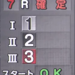 結果は「1-2-3」で的中