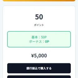 ポイント購入