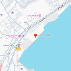 ボートレース宮島周辺の地図