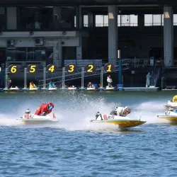 2マークの引き波に注意